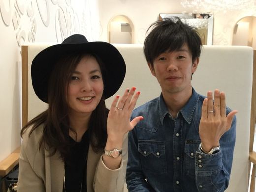 デザインも２人のお気に入りです♪