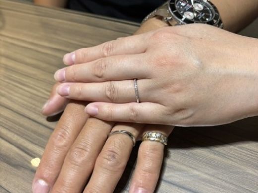 【熊本店】種類がたくさんあり、お気に入りの指輪に出会えました✨