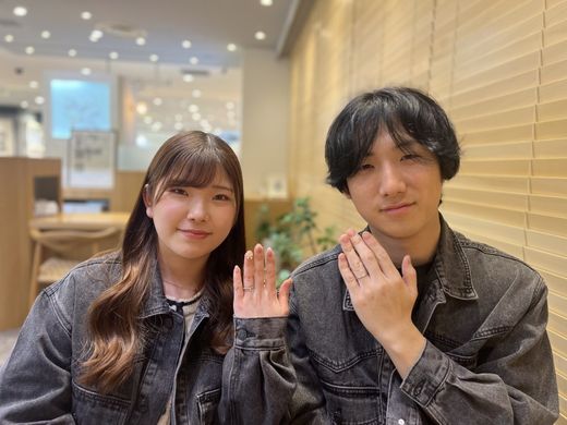 【なんばパークス店】お気に入りの指輪を見つけられました♡