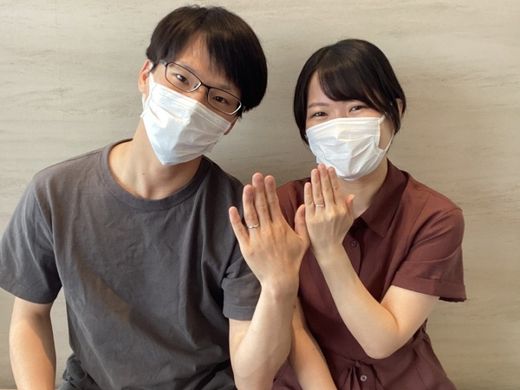 気に入った指輪を購入できて嬉しいです。