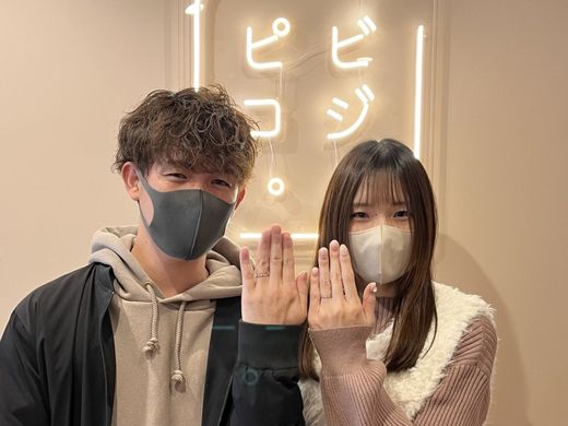 【鳥取店】とても素敵な指輪に巡り合うことができてよかったです。
