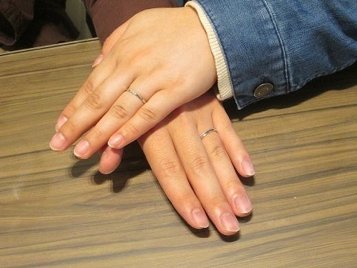 【熊本店】それぞれ好きなリングを選べました♡