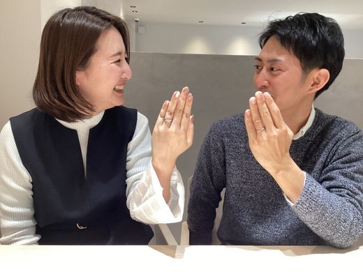 【宮崎店】素敵なリングに出会えた