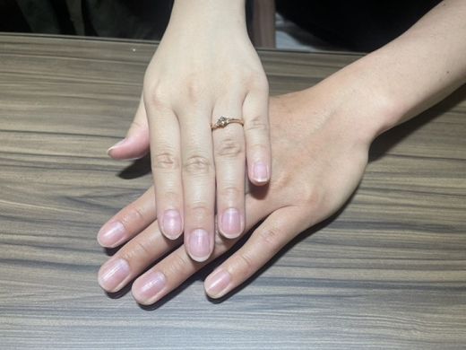 【熊本店】無事に素敵な指輪を受け取りました(^^)♪