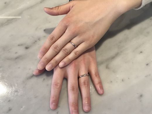 【松本店】それぞれが納得のいくお気に入りの指輪が見つかりました。