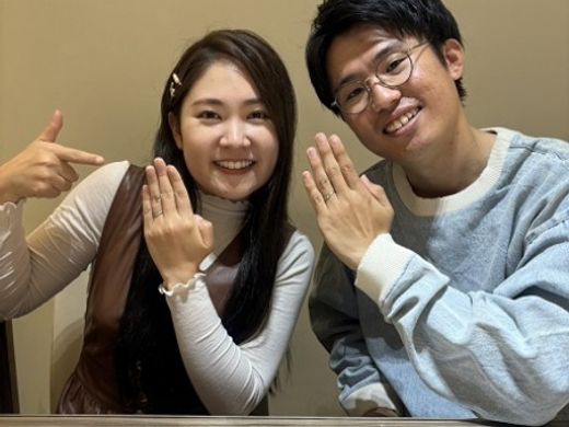 【熊本店】世界に一つだけの結婚指輪✨