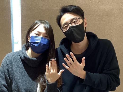 【福井店】素敵な指輪を選ぶことができました！