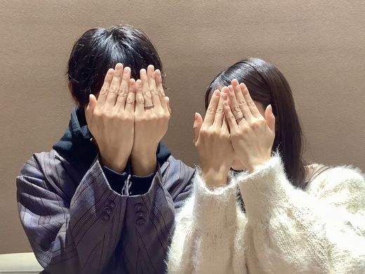 【ビジュピコ福井店】念願の結婚指輪を購入しました！