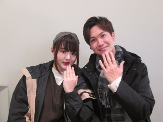 【熊本店】親切な対応で素敵なリングが見つかりました♪