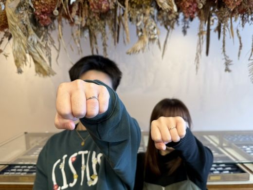 【ビジュピコ鳥取店】納得いく指輪選びが出来ました！