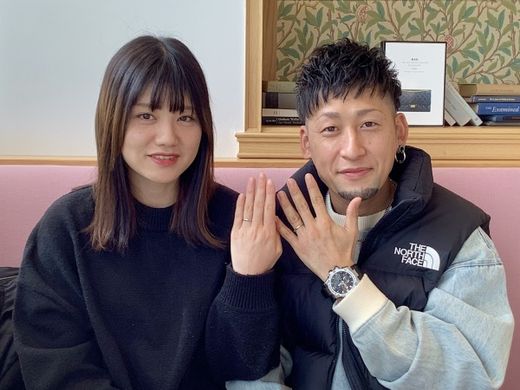 【松本店】素敵な指輪に出会えて幸せ！