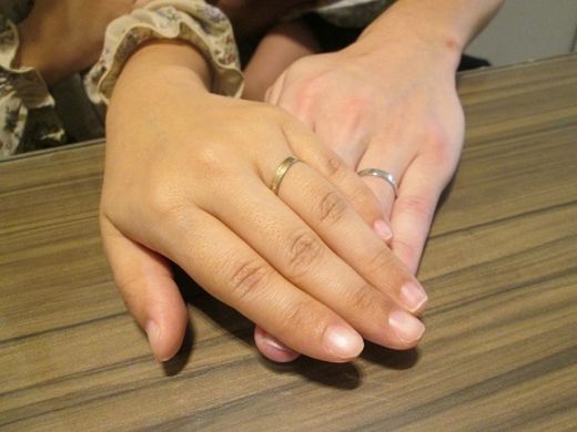 【熊本店】リングのデザインに大満足です!!