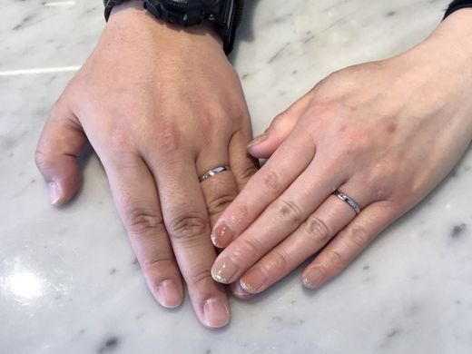 【松本店】2人にピッタリな指輪に出会えました。