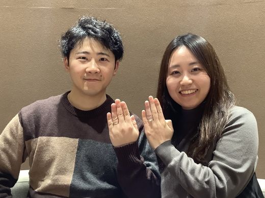 【福井店】リングがきれいすぎてテンションが上がってます！