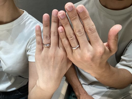 【宮崎店】自分達好みのリング