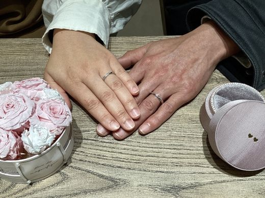 【宮崎店】ゆっくり指輪を選ぶことが出来ました