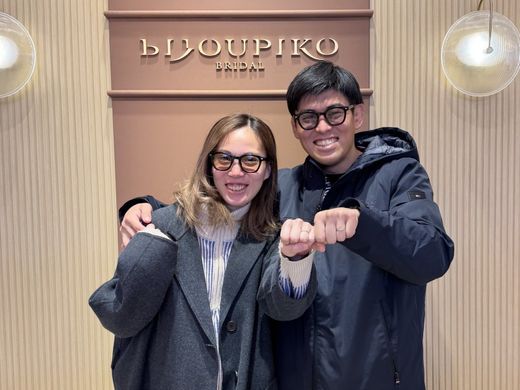 【米子店】2人にぴったりな指輪を選ぶことができました！
