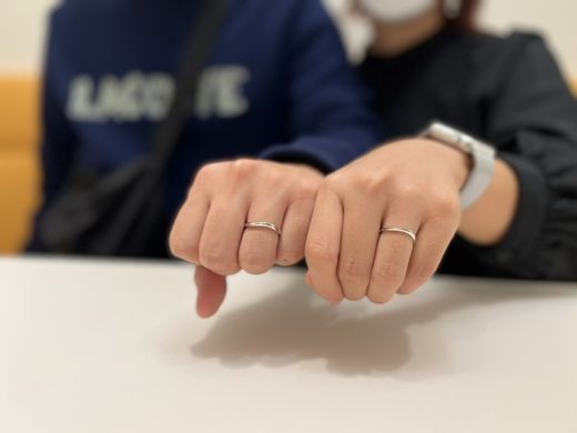 「これだ!」と思う指輪に出会うことが出来ました!