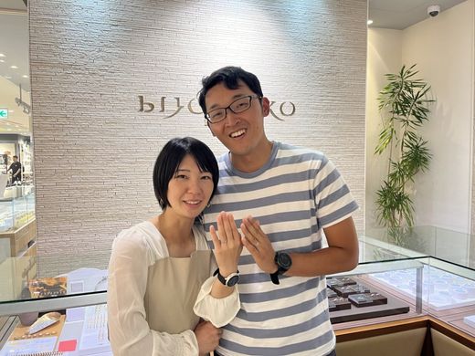 【なんばパークス店】一生大切にします。