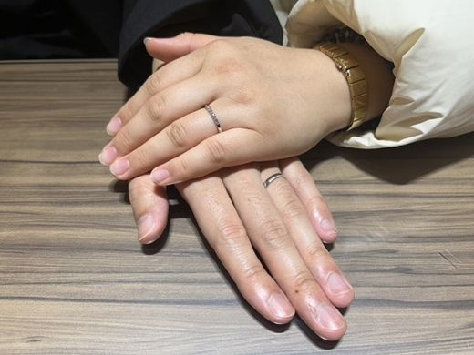 【熊本店】最高の指輪を作ることができました！