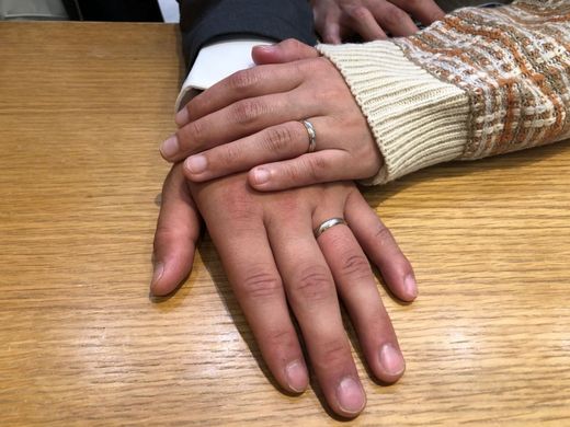 【なんばパークス店】リングはかわいくてすごく気に入りました