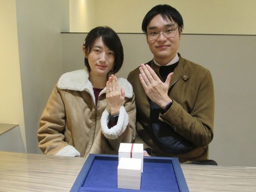【熊本店】素敵な指輪に出会えました♡