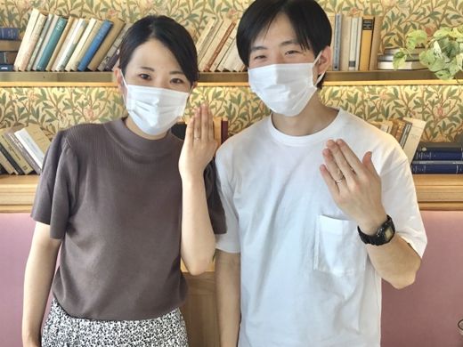 【松本店】素敵な指輪と巡り合えてよかったです。