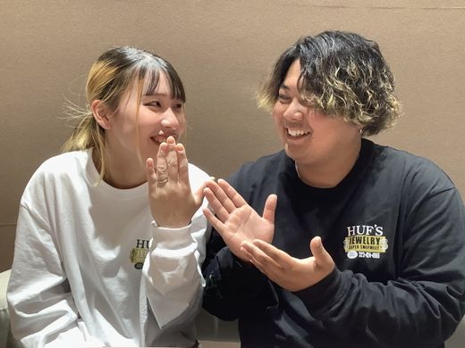 【福井店】とても素晴らしい指輪に出会えました。