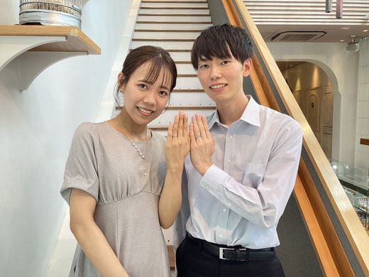 【福岡店】四角いダイヤが決め手！