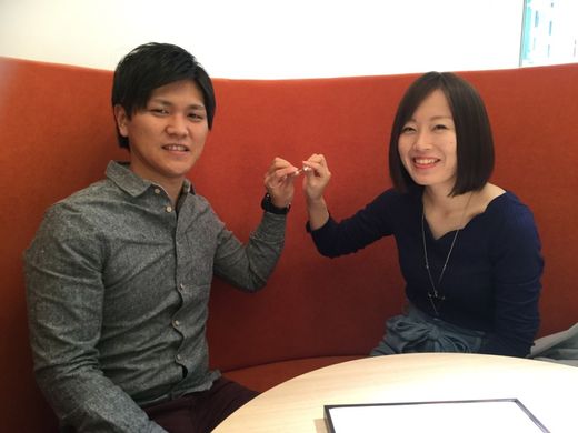 この指輪に出会えてよかったです。