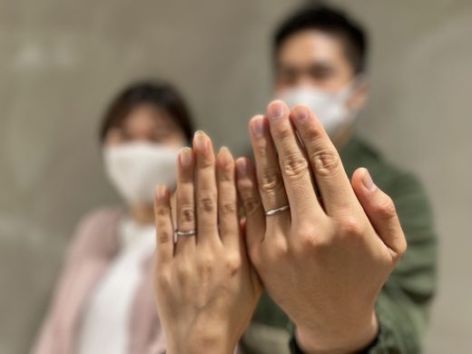 【なんばパークス店】楽しんで指輪を見つける事が出来ました！