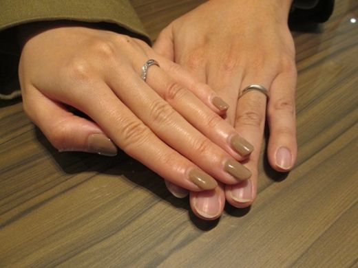 【熊本店】沢山リングを試着できイメージしやすかったです♪