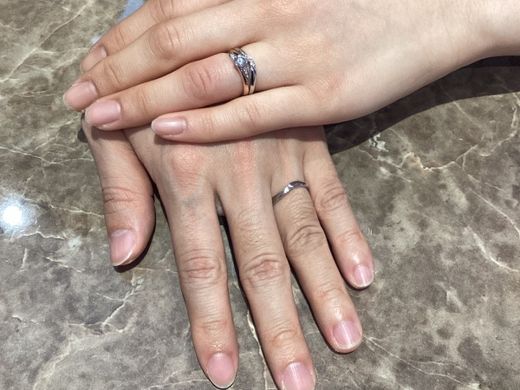 【長野店】楽しく指輪を選ぶことができました。