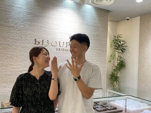 【なんばパークス店】お気に入りの指輪を購入出来ました！