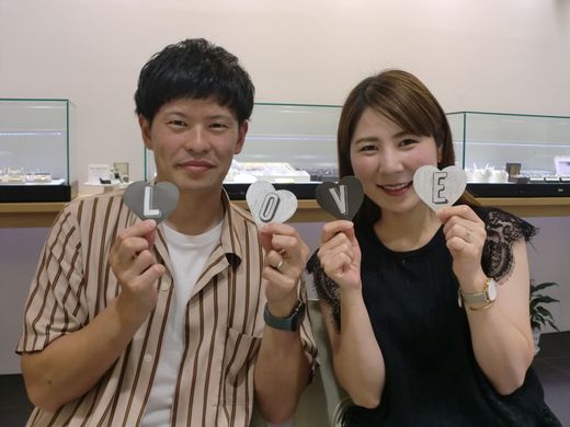 【長崎店】こだわった指輪です♪