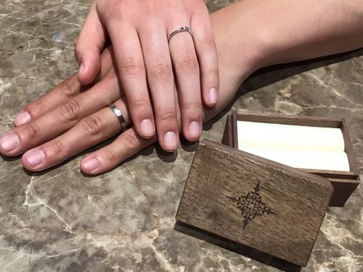 【長野店】楽しく好みの指輪を選ぶことができました。