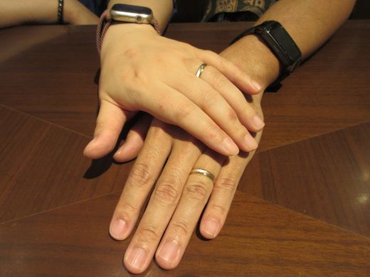 【鹿児島店】いい指輪が購入できました！