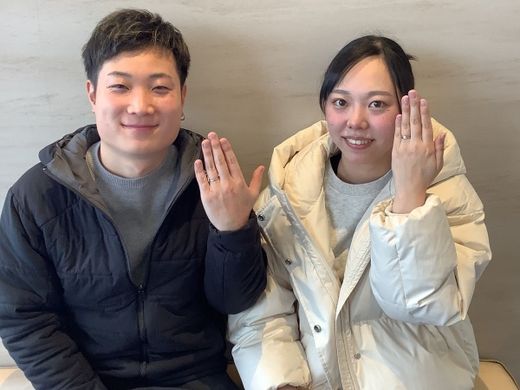 【長野店】楽しく指輪を選べました。