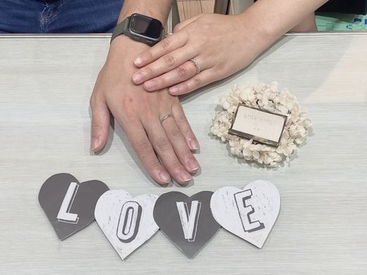 【長崎店】気に入ったリングが見つかり良かったです