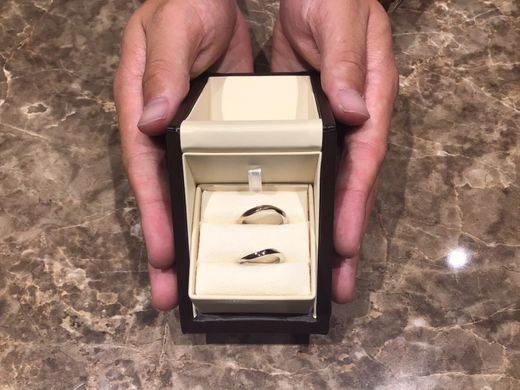 【姫路店】数多くある種類から理想通りの指輪を選べました！