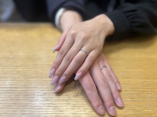 【なんばパークス店】素敵なリングに出会えて大変満足です。