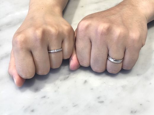 【松本店】2人の門出にぴったりの指輪をありがとうございました。