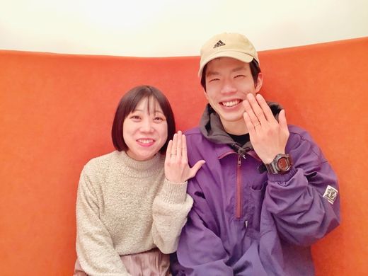 【高知店】結婚指輪　誕生日に間に合いました！