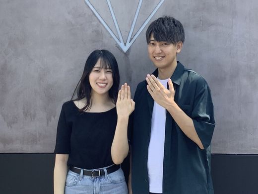 【福井店】楽しく指輪選びができました！