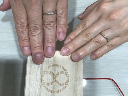 【長崎店】素敵な指輪となりました