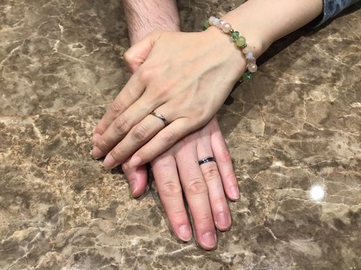 【姫路店】ここで指輪が作れて良かったと思いました!