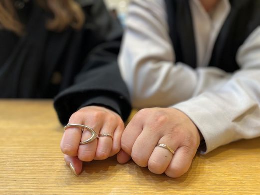 【なんばパークス店】素敵な指輪を見つけることができました。