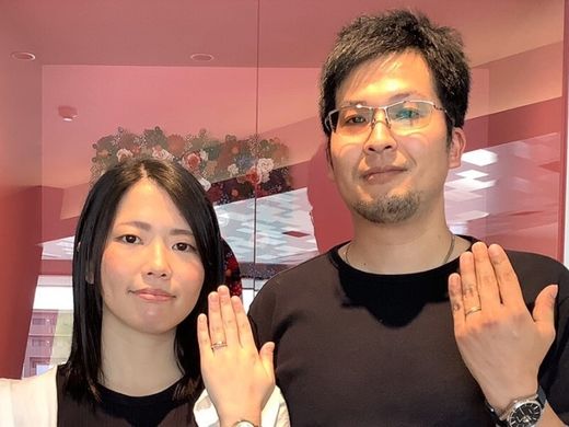 【福井店】ステキな指輪をみつけることができて大満足です!
