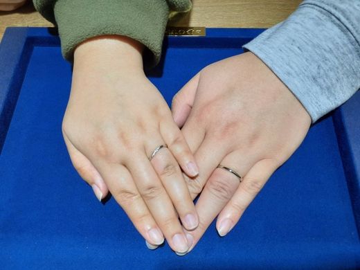 【大分店】気持ちよくリングを選ぶ事が出来ました。