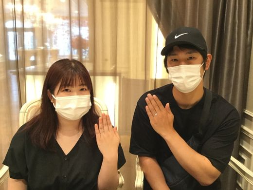 【金沢店】納得いく指輪を選ぶことが出来ました。